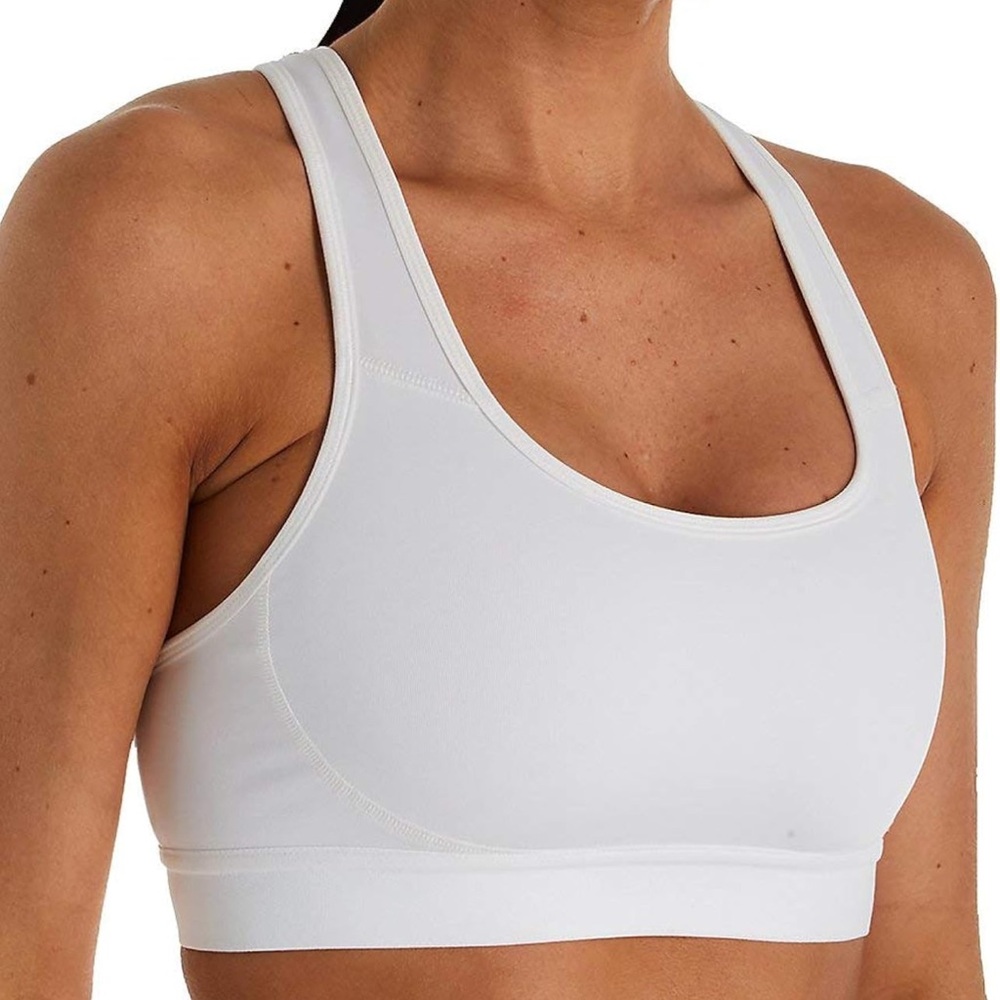 Best Seller 🤩Champion White Sports Bra racer back double dry  size 36C